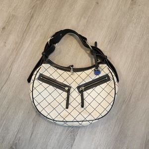 Dooney & Bourke Medium Shoulder Hobo Tote Signature Ivoryn
